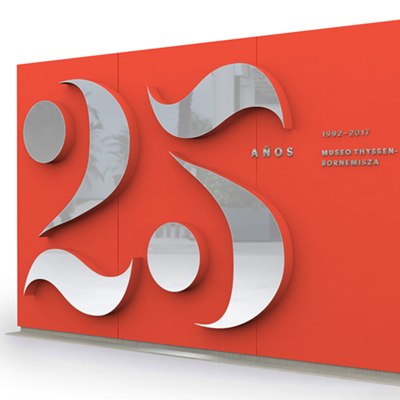 25 años. Museo Thyssen-Bornemisza