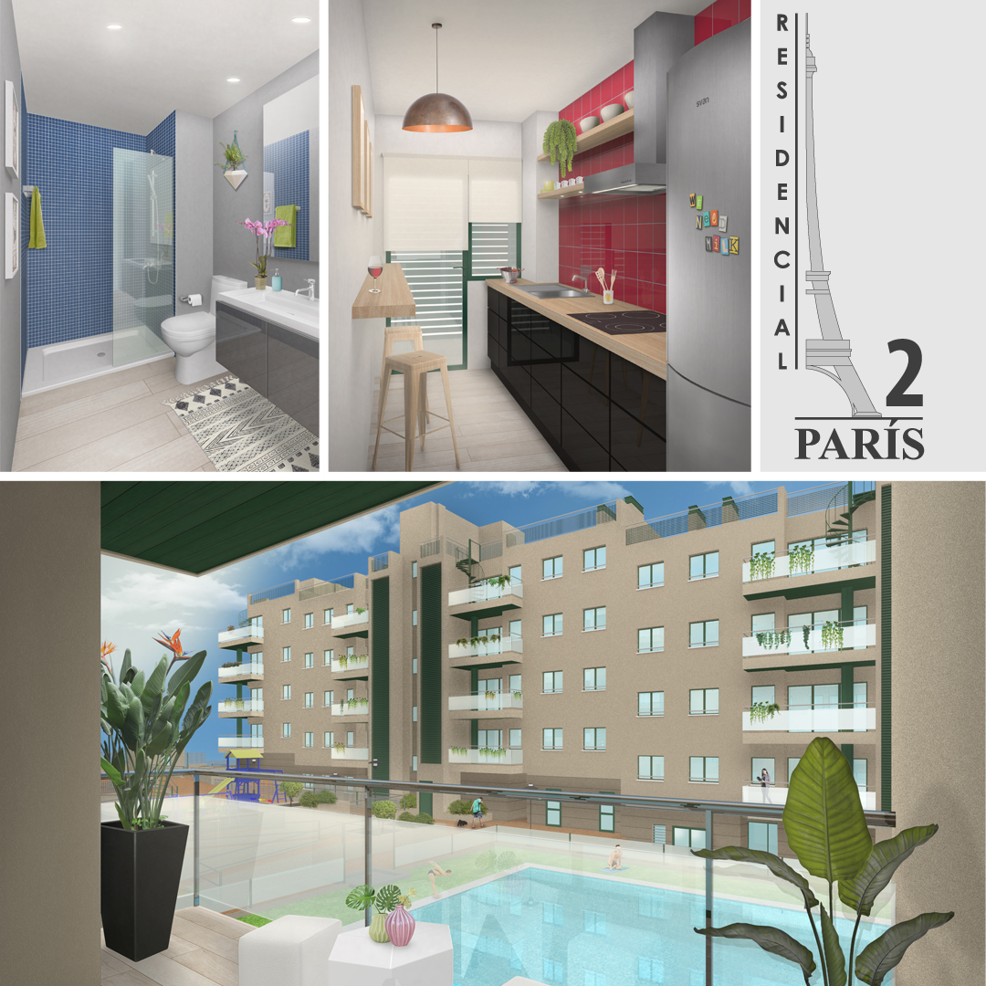 Residencial París 1 y 2